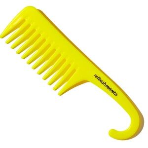 IPSY Refreshments Tangles Be Tamed Shower Comb w Hook in Darling Daisy Yellow